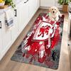 Flannel Kitchen Mat Middlesbrough FC Soft Area Rug Non Slip Floor Carpet Home Decoration
