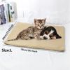 Winter Warm Lamb Wool Dog Bed, Pet Bed Mat, Cat Cotton Bed, Self Heating Cat and Dog Blanket, Pet Supplies