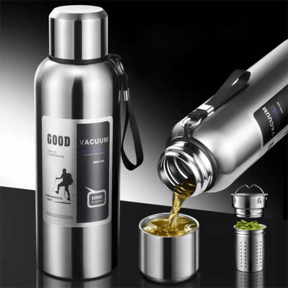 316 Stainless Steel Travel Insulated Cup Large Capacity Vacuum Flask Sports Thermos Bottle Camping