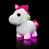 Adopt Me! Neon Unicorn 12-inch Light-Up Plush - Soft and Cuddly - 3 Light-Up Modes - Direct from the #1 Game - Kids' Toy - Ages 6+
