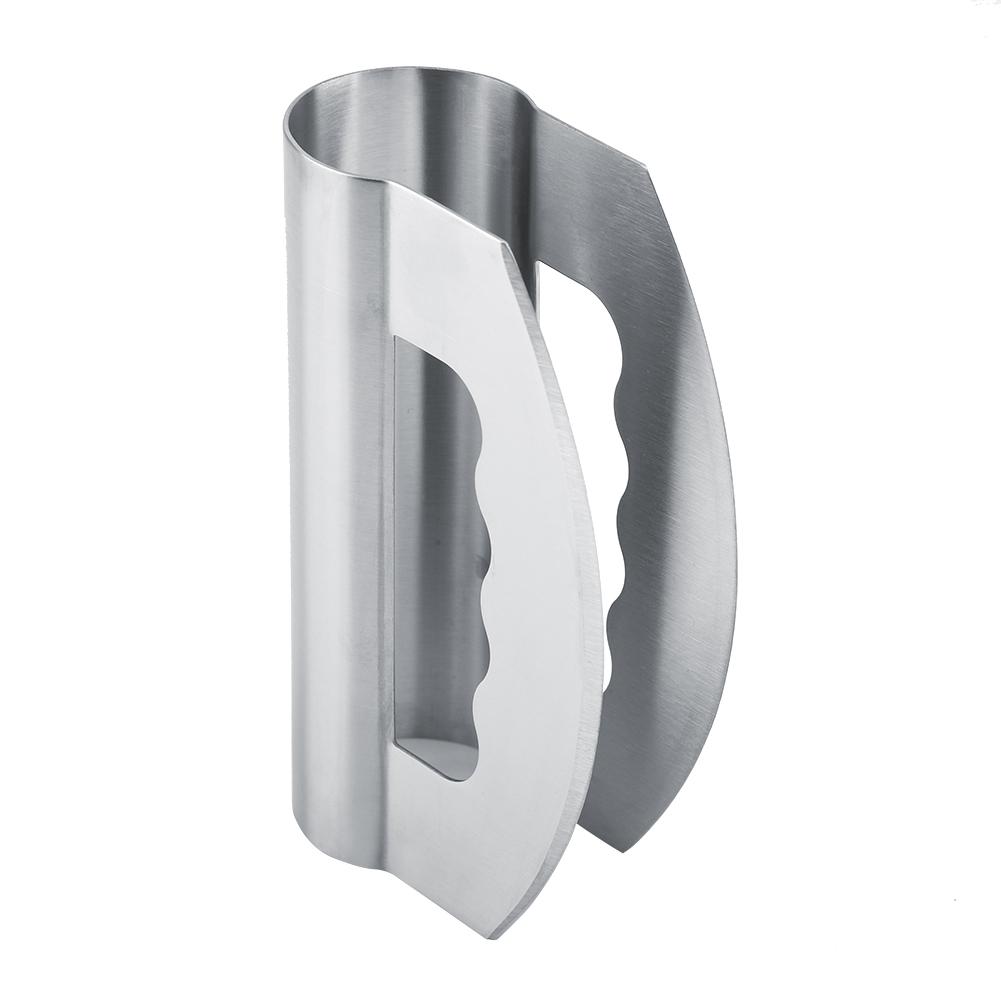 Multi use Stainless Steel Fruits Vegetables Food Cutter Double Blades Chopper Slicing Tool