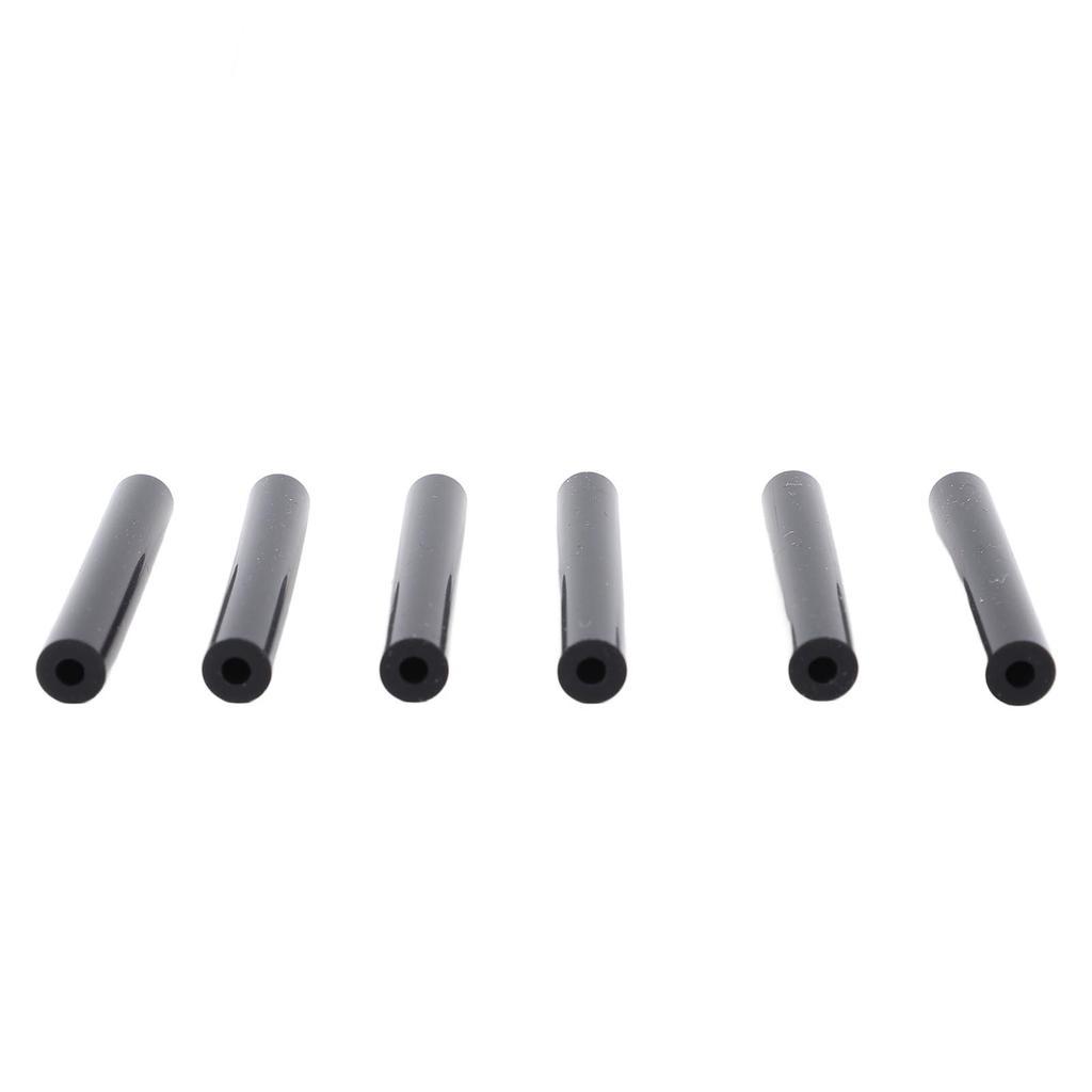6PCS Sun Visor Repair Tubes Wear Resisting Simple Installation Rubber Car Visor Repair Kit Replacement for JK 2007 2017
