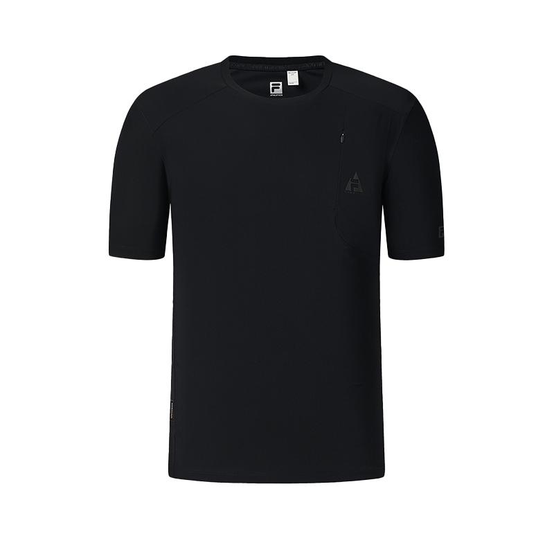 Fila Explorer Fashion Simple Casual Outdoor Daily Versatile Skin-Friendly Soft Comfortable Sports Short Sleeve T-Shirt Men T-Shirts A11M537106F-BK