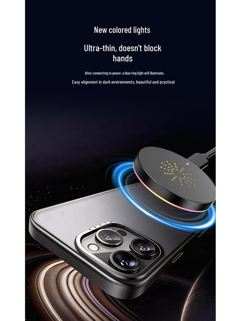 2026 Auto-Sensing Wireless Car Charger & Phone Holder - Fast 15W Charging Navigation