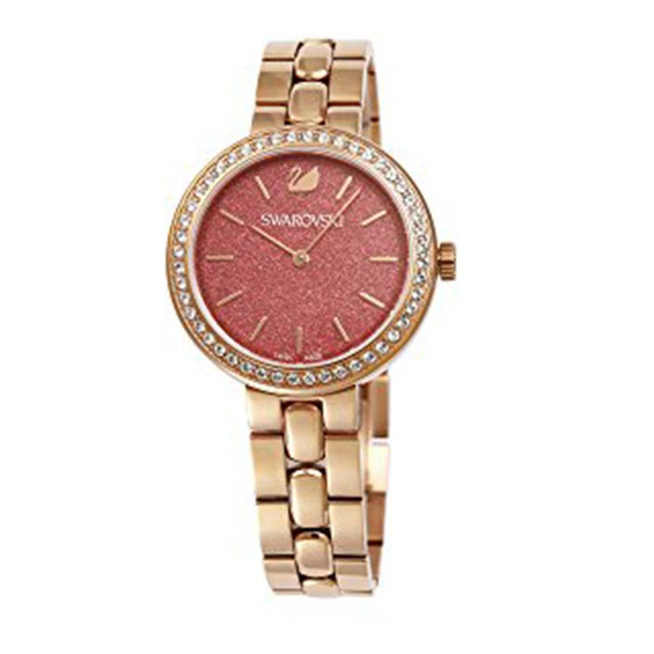 Swarovski Women`s Daytime Coral Rose Quartz
