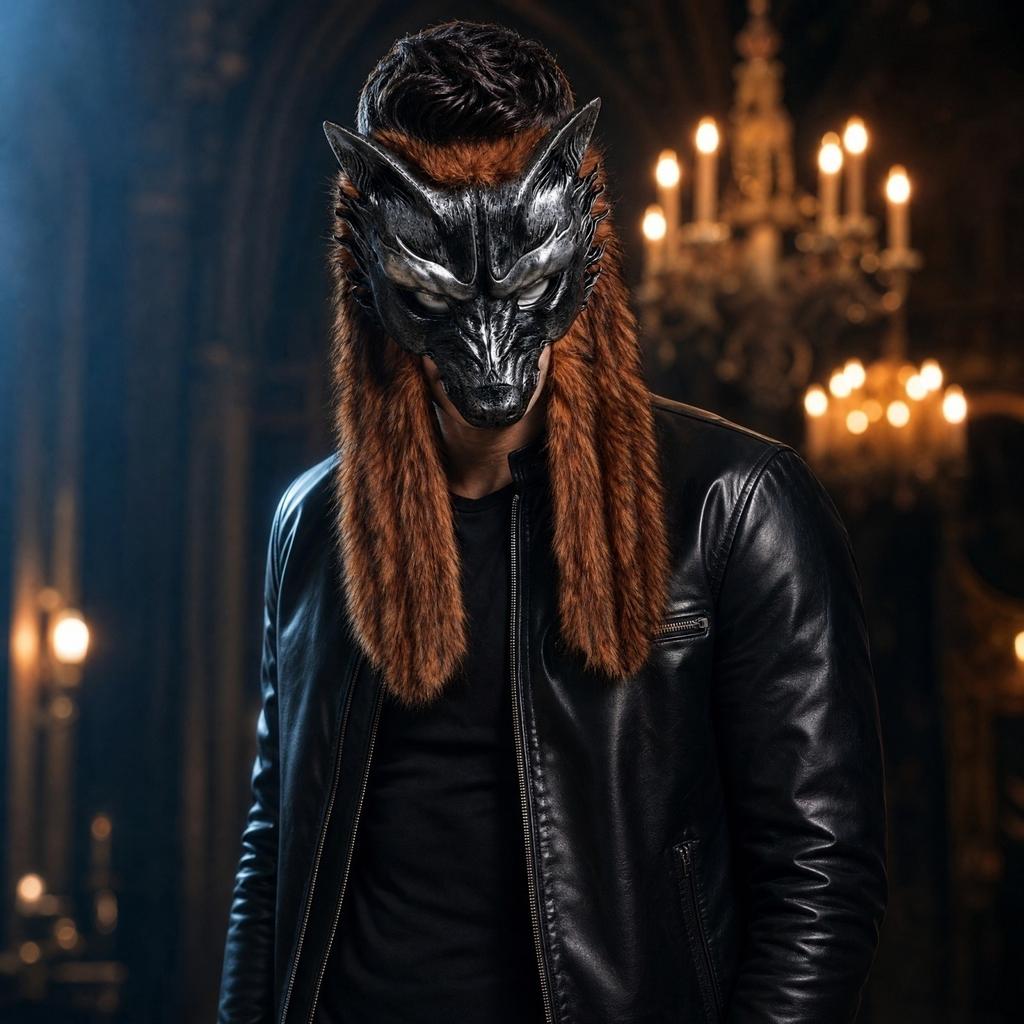 Werewolf Costume Accessory for Halloween Masquerade Party