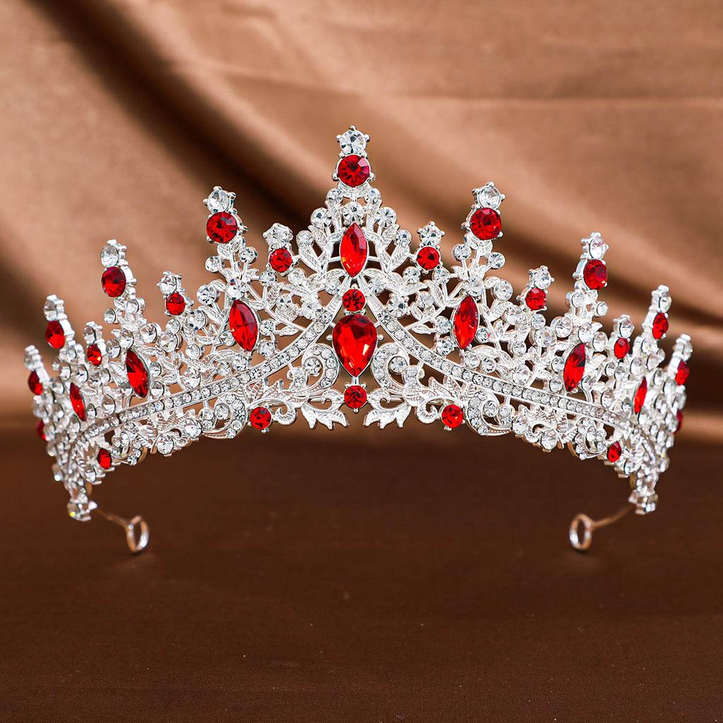 Bridal Crown Tiara Dinner Princess Dress Style Accessories European Rhinestone Headband Travel Photography Accessories