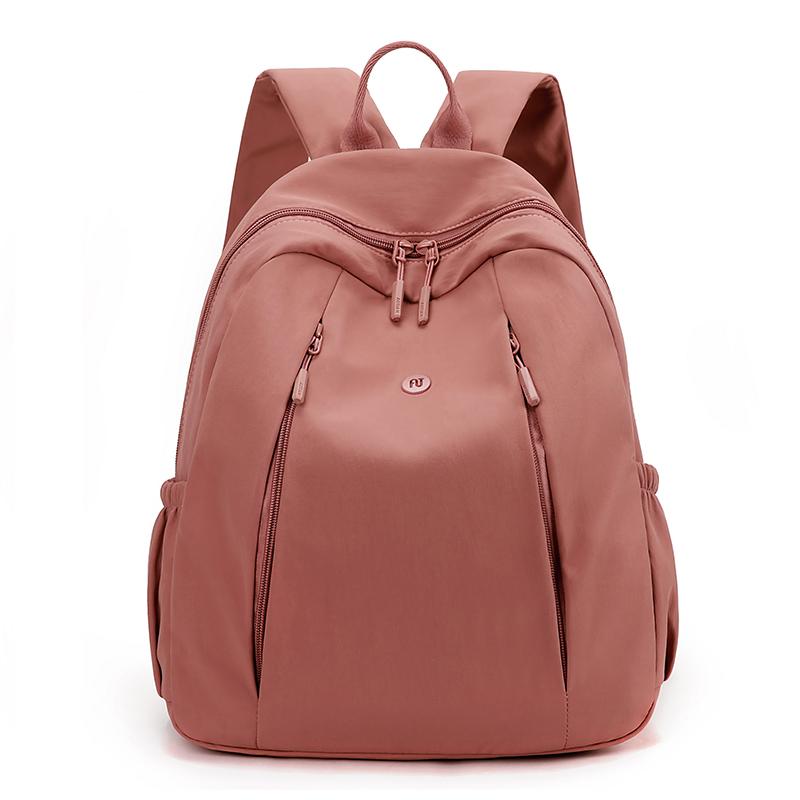 Dámský batoh jednobarevný studentský školní batoh