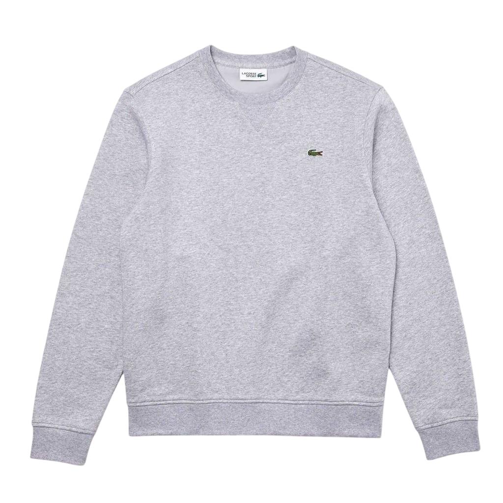 Lacoste Mens Embroidered Logo Fleece Crew Neck Sweatshirt