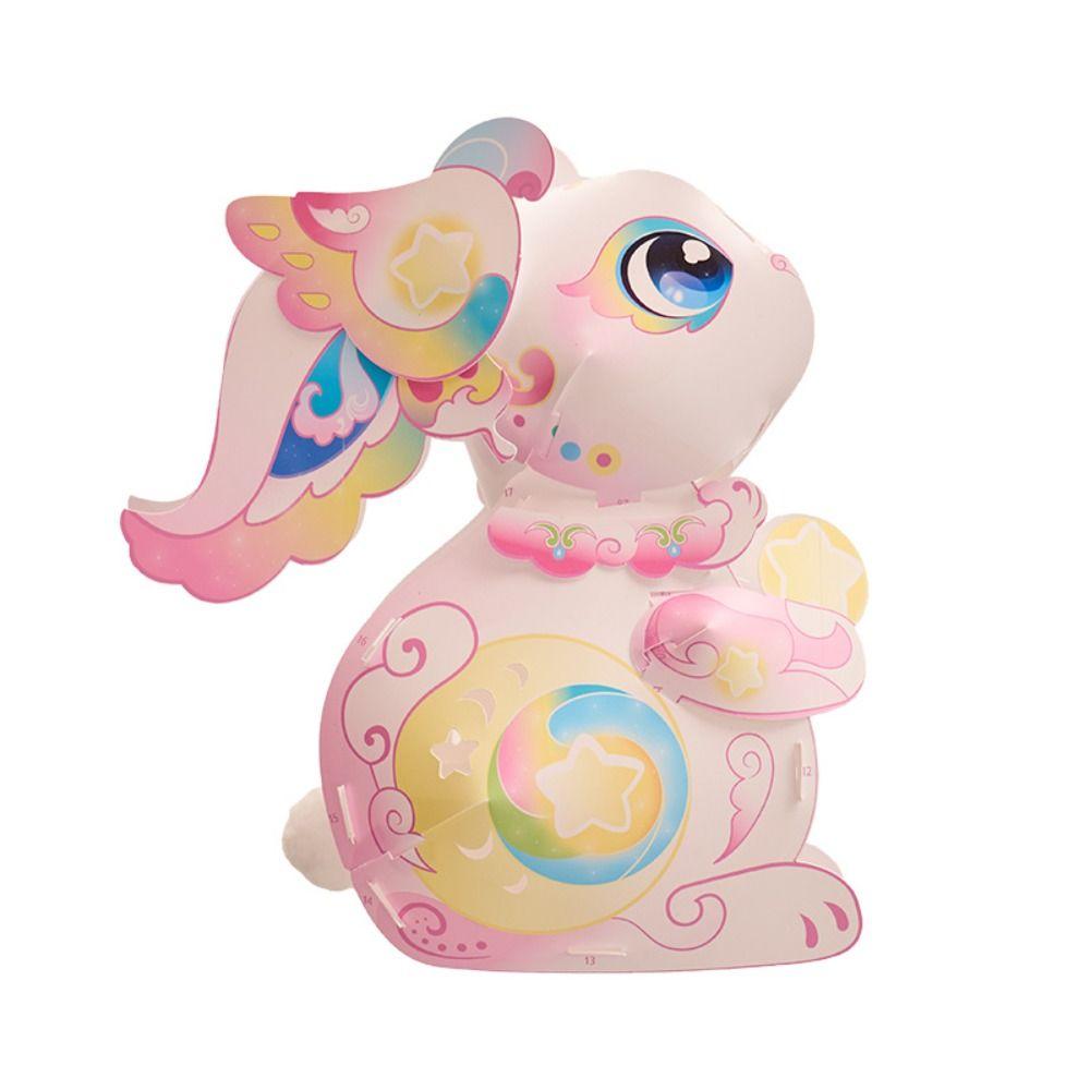 Flying Rabbit Rabbit Lantern Handmade Traditional Craft Lantern Mid-Autumn Festival