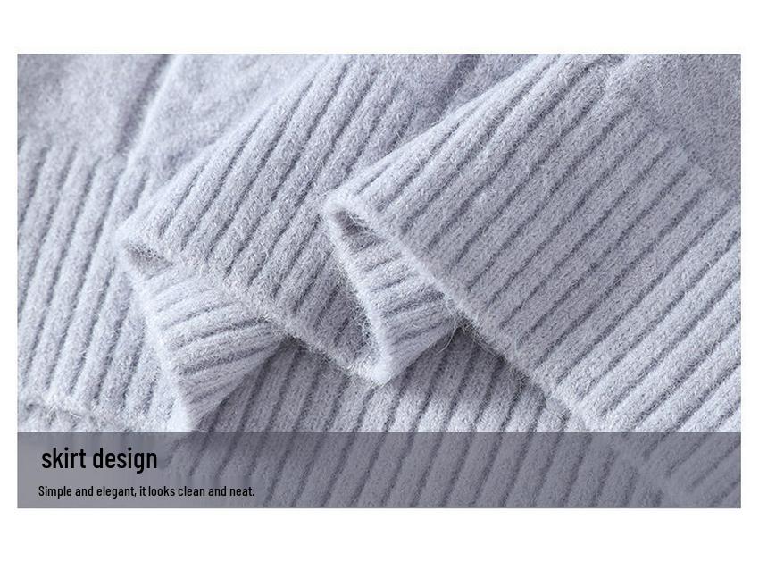 2025 Autumn/Winter Men's Casual Long Sleeve Knit Sweater
