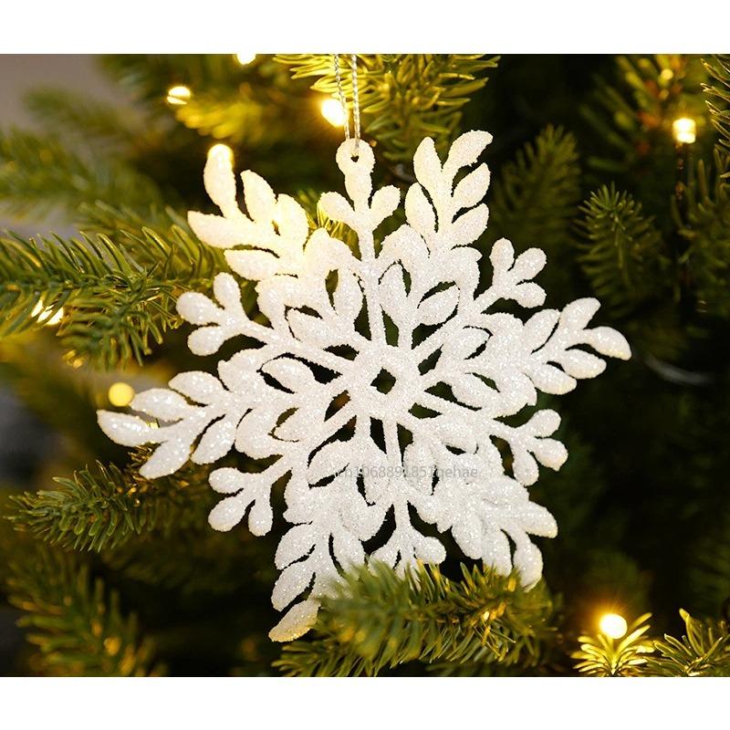 Xmas Tree Pendants Snowflake Angel Deer Hanging Ornaments Christmas Decorations For Home Xmas 2025 Navidad New Year Party