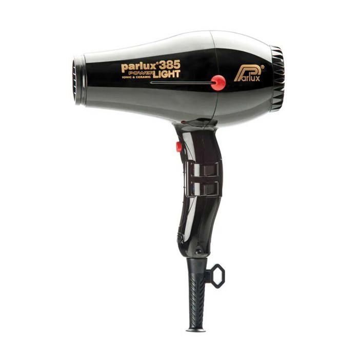 PARLUX Sèche-cheveux - 385 Power Light Ionic et Ceramic - Débit d'air 79 m/h - 2150 W - Noir