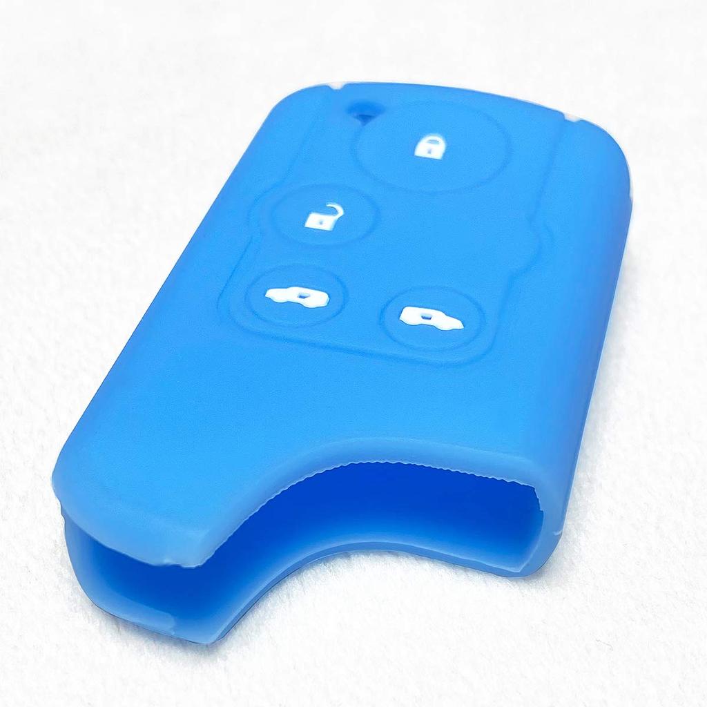 [IKT] Honda Smart Key Silicone Cover 4 Buttons Light Blue / Freed / Elysion