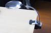 Sutekus Stand Magnifier, Magnifying Glass, Reading Magnifier with LED Light, Clip-on Compatible, 11cm/13cm Lens Diameter, 2.5x/5x Magnification, Perfe