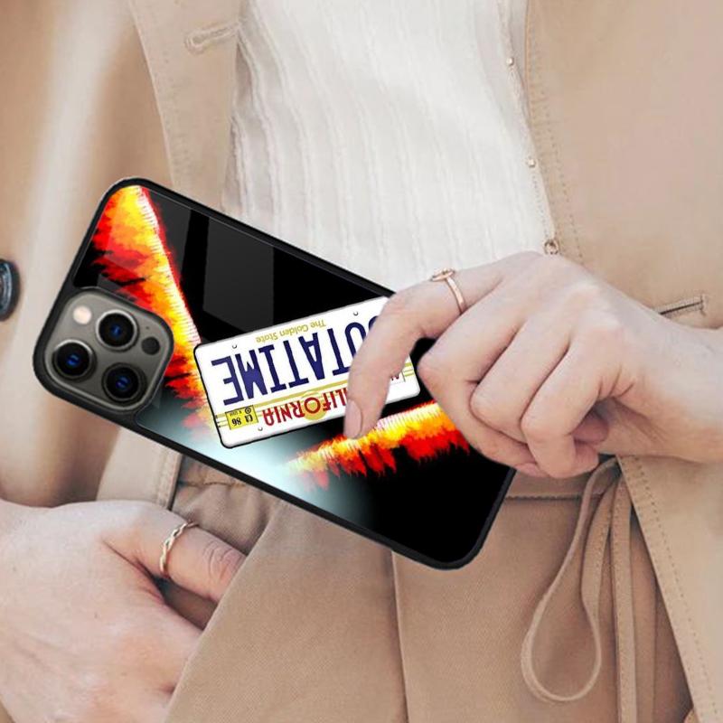

Back To The Future Dashboard License Magnetic Phone Case For iPhone 17 Air 16 14 13 12 Pro Max 15 Plus Wireless MagSafe Cover iPhone 14