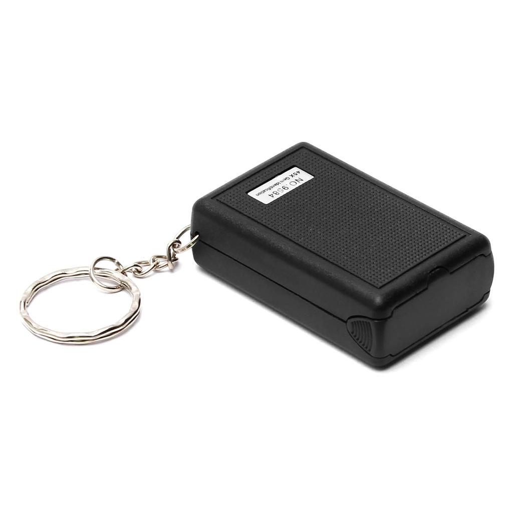 45X Výsuvná kapesní šperkařská lupa s LED světlem Přenosná výsuvná osvětlená lupa pro šperkaře seniory