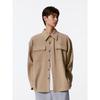 GXG Men's Fall Lapel Long-Sleeve Shirt Jacket
