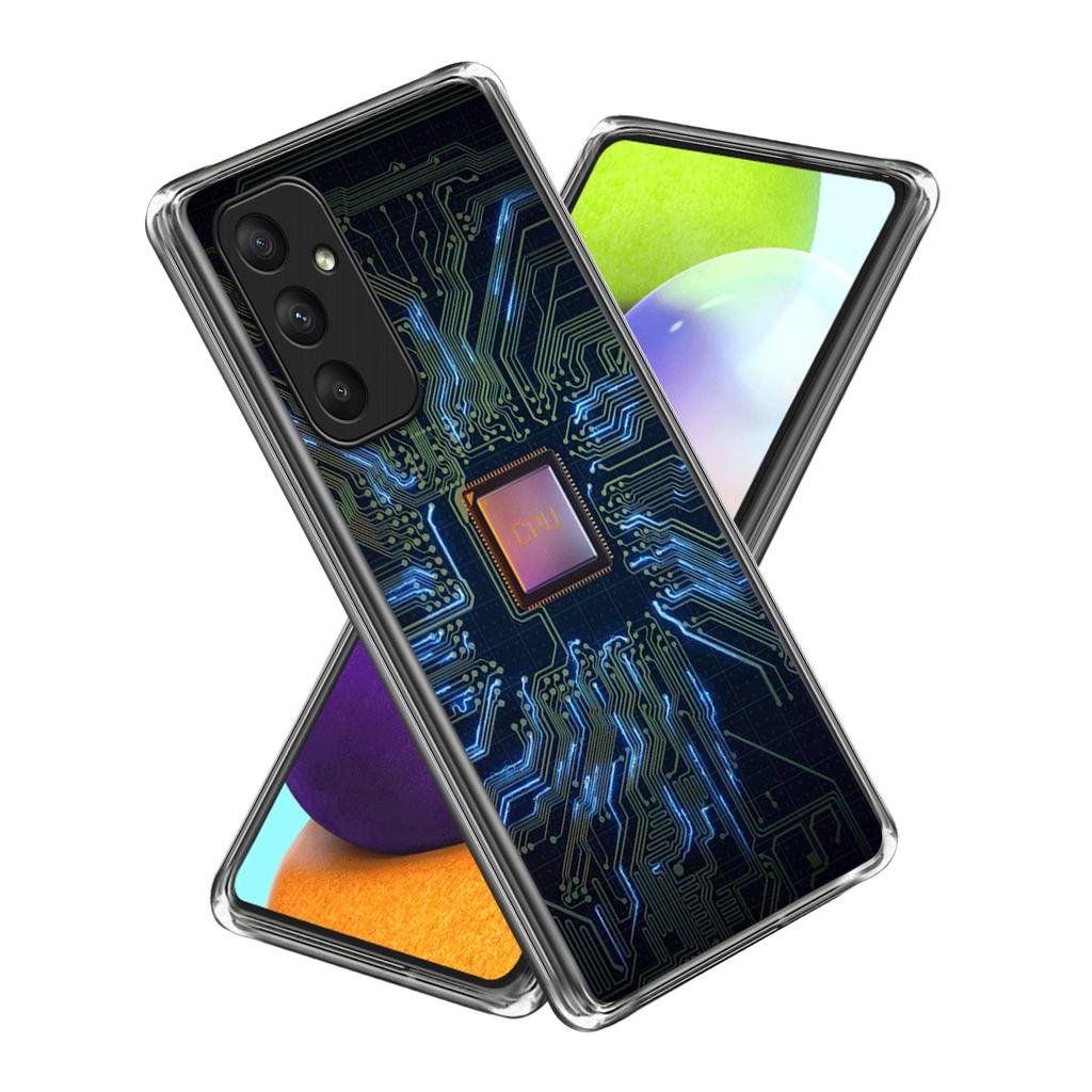 For Samsung Galaxy A55 5G Case TPU Protective Pattern Design Flexible Phone Cover