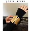 European and American Spring and Summer New Style Exaggerated Design Wide Fashion Bracelet for Women, Versatile Trendy Jewelry