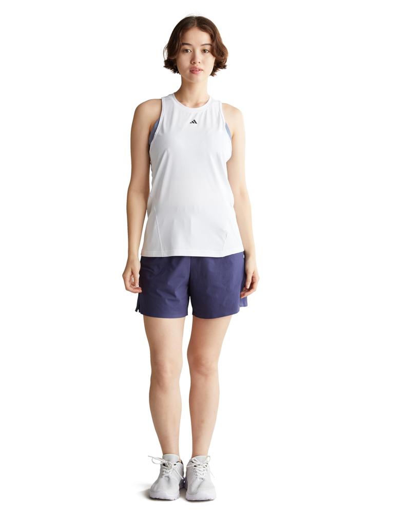 Adidas Design for Training Tank Top KLQ89 White Women's (IT7427) J/M
