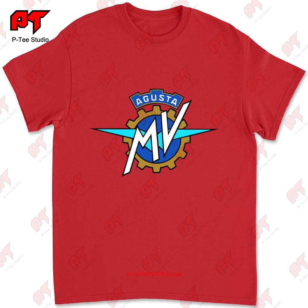Mv Agusta Motorcycle Logo Tshirt 7RDW S