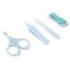 Nail Clippers Kit Cartoon Shape Stainless Steel Baby Nail Trimmer with Tweezers Nail File Storage Box for Baby Nail Care