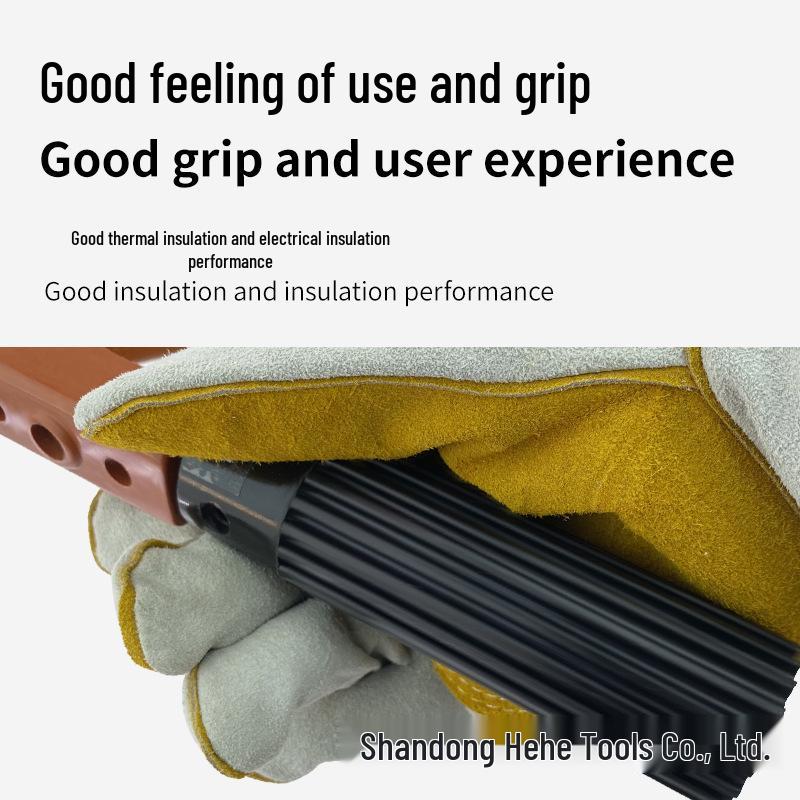 Japanese-Style Electric Welding Pliers, Heat-Resistant & Drop-Resistant, Thickened Welding Torch Holder.