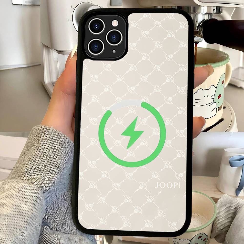 J-Joops Logo Magnetic Wireless Phone Case For IPhone 17 16 15 14 Plus 13 12 11 Pro Max