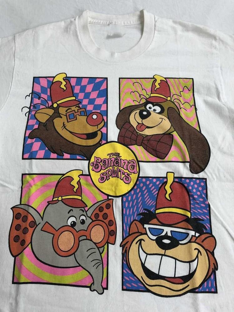 Inspired The Banana Splits Gift Funny White S-5XL Shirt LL658 Unisex T-Shirt