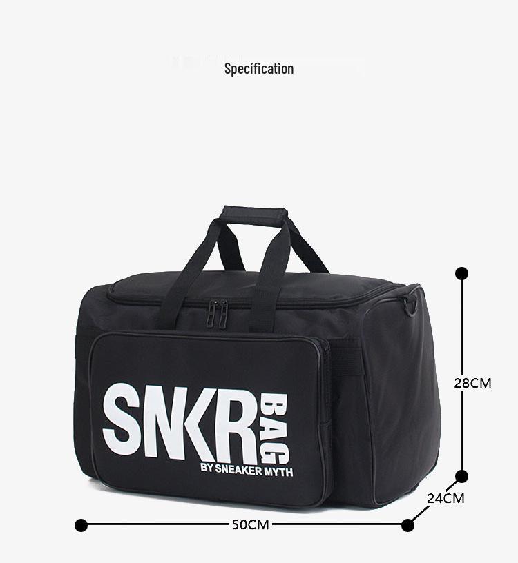 Waterproof Multi-Compartment Sports & Travel Bag with Shoe Pocket