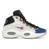Question Mid Hombres Blanco Núcleo Negro Azul Vectorial GW8858