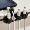 Multifunction Portable Magnetic Cable Clips Adjustable Cord Holder Cabled Management Cables Smooth Wire Keeper Organizer Holders