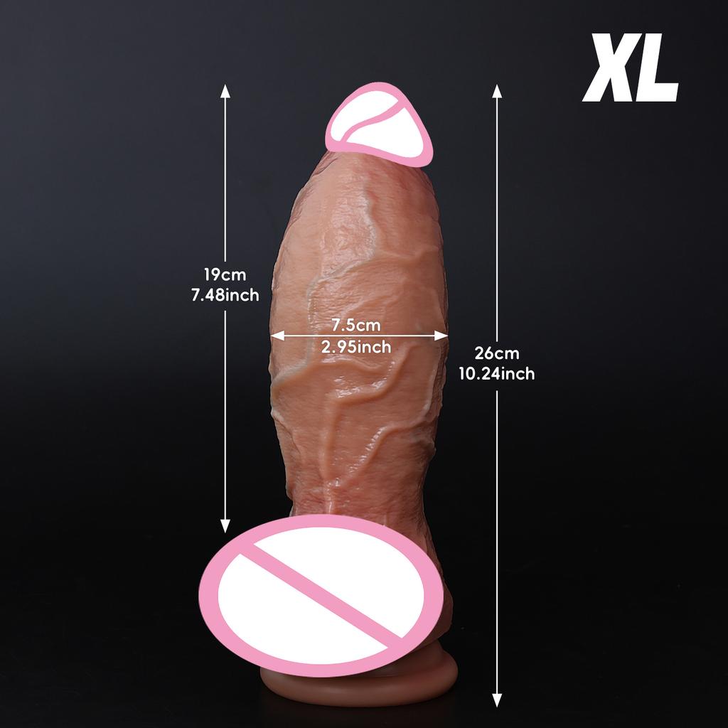 Super Dicke Dildos für Frauen Masturbation Starker Saugfuß Großer Schwanz Penetration Anal Realistischer Dildo Penis Sexy Erwachsenen Sexspielzeug
