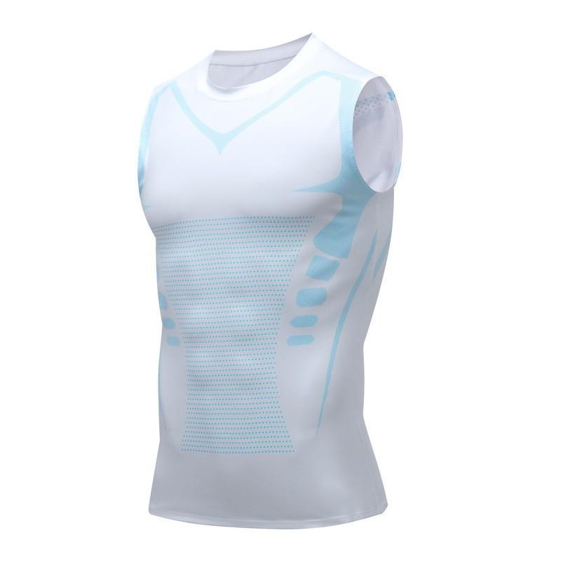 Mens Quick-Dry Compression Long Sleeve Cycling Jersey Breathable Athletic Base Layer Running Gym Basketball Training