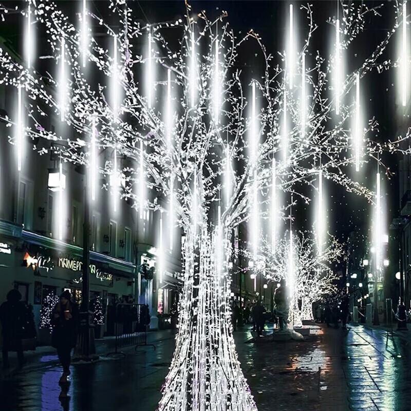 Outdoor Meteor Shower Waterfall LED String Lights