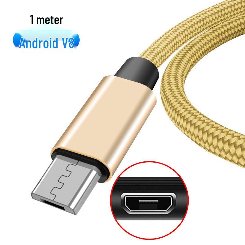 3M Nylon Braided Fast Charging Cable for Apple, Android, Huawei, Type-C Devices