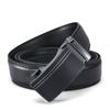 Чоловічий класичний регульований шкіряний ремінь із натуральної шкіри для костюмних джинсових штанів для відпочинку та бізнесу