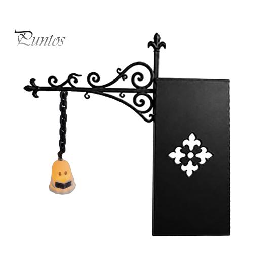 Modernes Bücherregal Zubehör 3D Gedrucktes Geisterlicht, Warme LED Bibliothek Lampe mit Vintage Straßen Heim Büro Regal Dekoration Silhouette, Dekoratives Buch