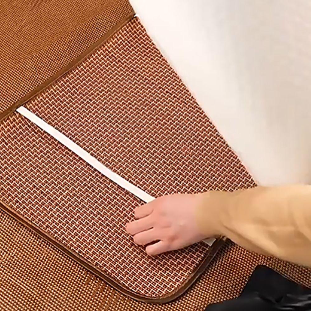 1 Pair Rattan Cooler Pillowcase Breathable Pillow Protecter Summer Cool Pillow Cover Dormitories