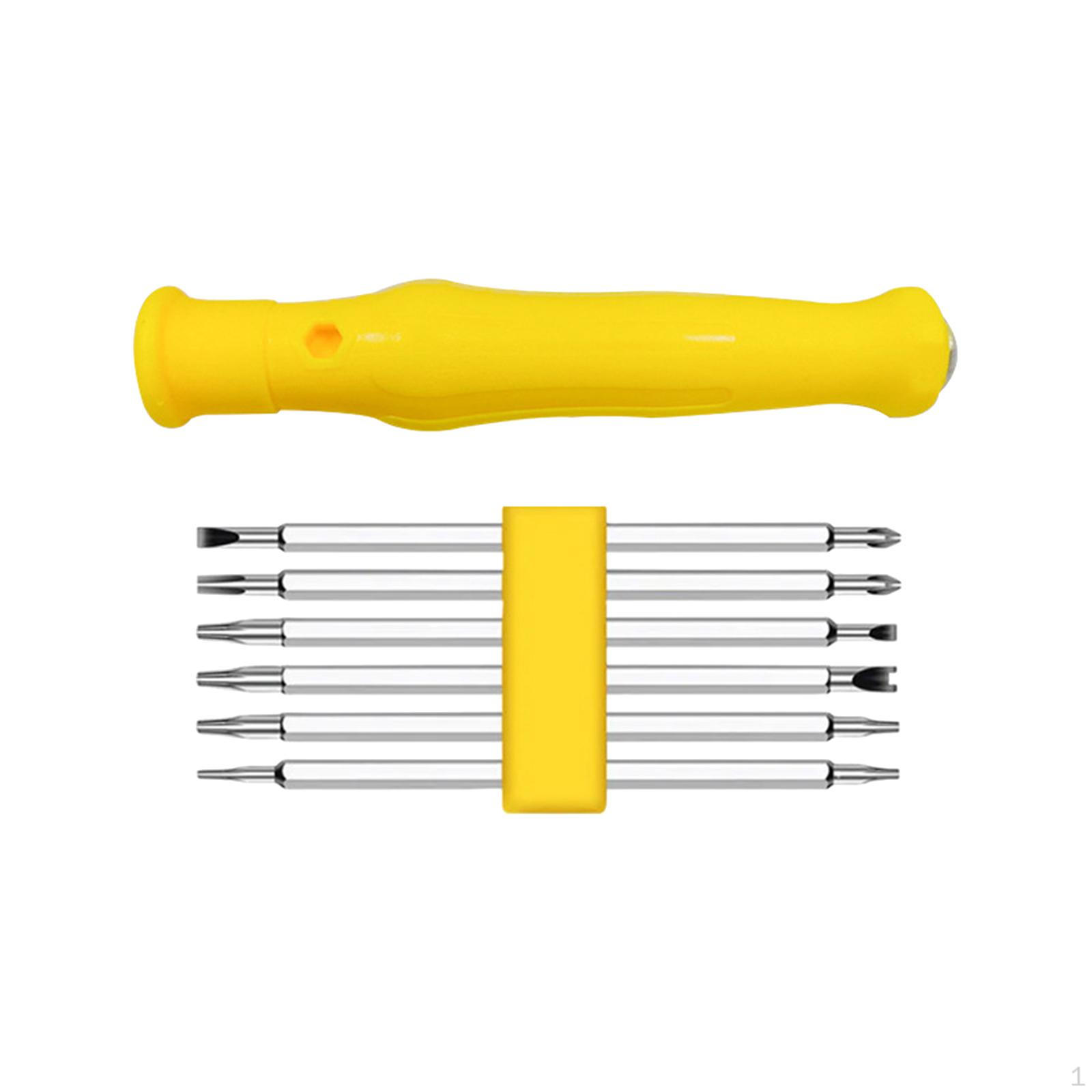 Multifunctional Manual Screwdriver Set with Bits for Maintenance