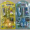 Adorable Student Stationery Set: High-Quality Scissors, Stapler, Tape & Stickers - Perfect Gift for Children's Learning