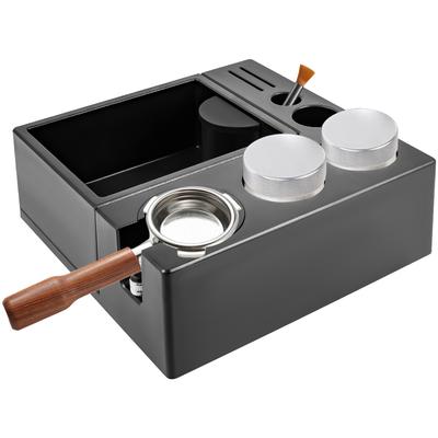 Stazione di pressatura per espresso Adatta a 51/54/58 MM Base rimovibile per pressa caffè Antiscivolo Contenitore per scarti di espresso per accessori da cucina