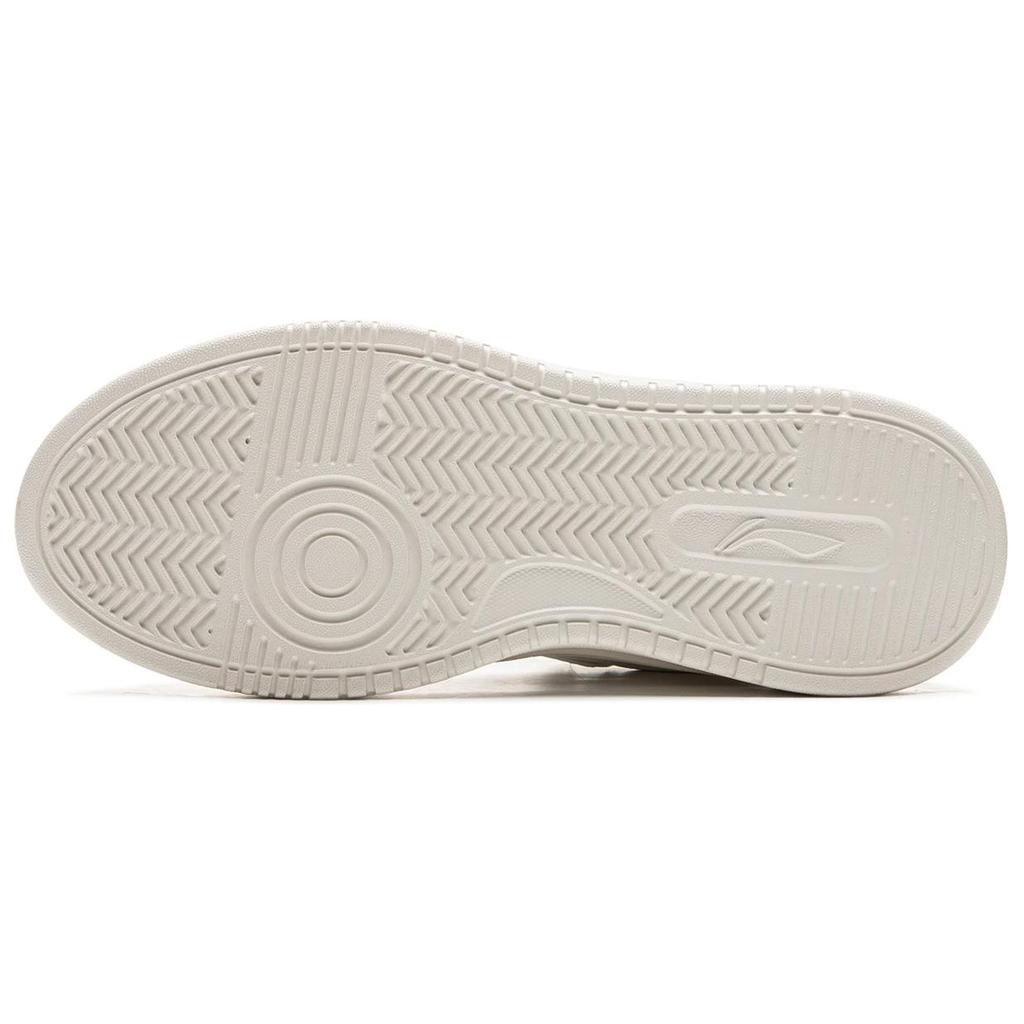 New LiNing Sky Cloud Slip Resistant, Abrasion Resistant, Breathable Low Top Skateboard Shoes Women's White Silver AGCU320-3