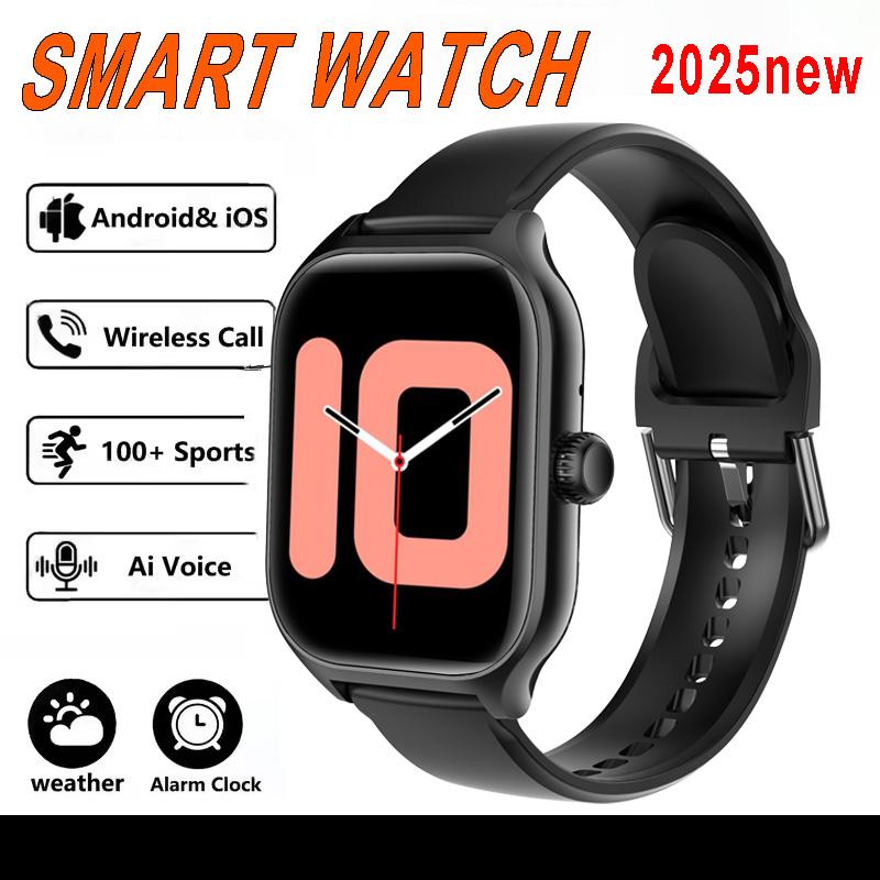 New Smart Watch Men Women Heart Rate Sleep Health Monitoring BT Call Message Notification Multi-sport Mode Smartwatch