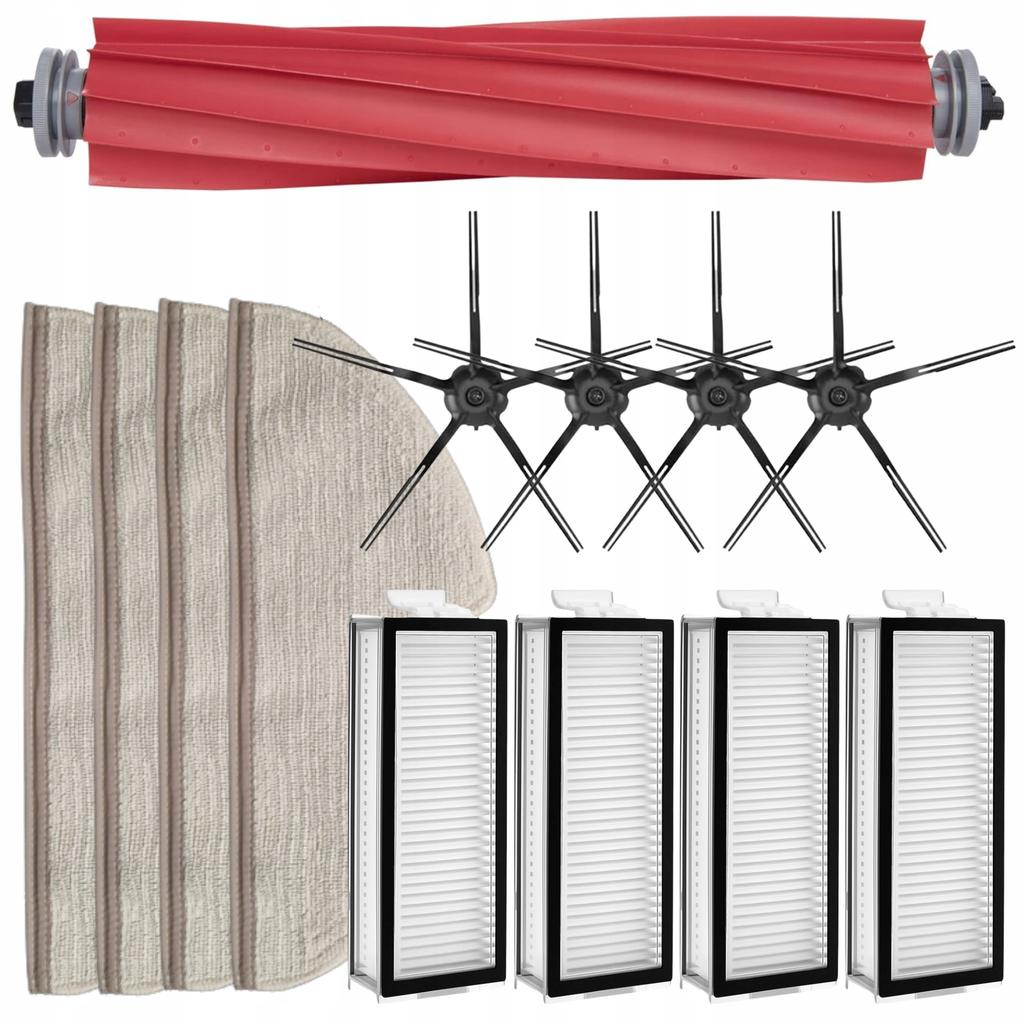 Large Kit for Roborock Q7 / Q7 Max / Max Plus + Brushes Filters Mops