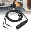 4 Pin XLR Male To Dual 3.5mm Male Headphone Cable for Arya Sundara Ananda HE400SE for MDR Z7 Z7M2 Z1