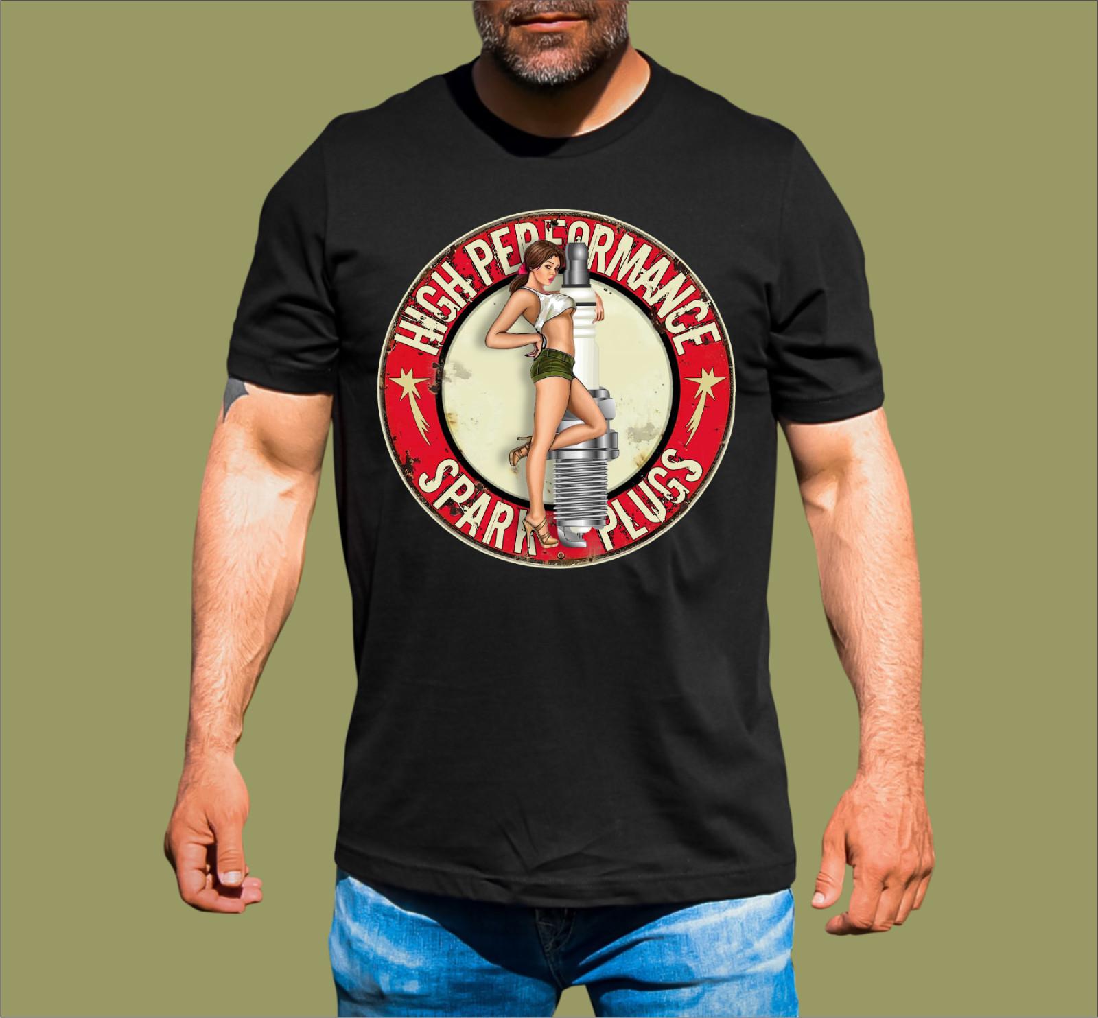 HIGH PERFORMANCE SPARK PLUGS T-SHIRT S