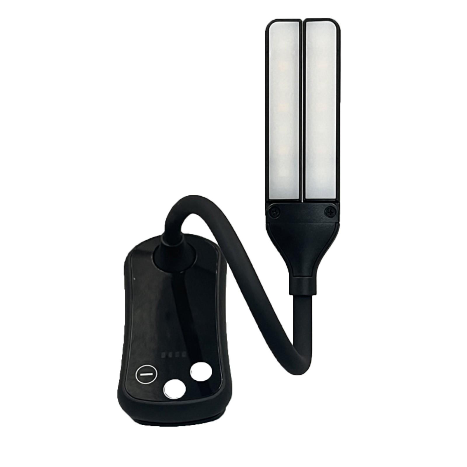 

14 светодиодных ламп для чтения в постели, яркость 10 градусов, встроенный режим длительного нажатия One Size