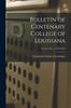 Kniha Bulletin of Centenary College of Louisiana; Vol. 91, No. 1; 1923-1924